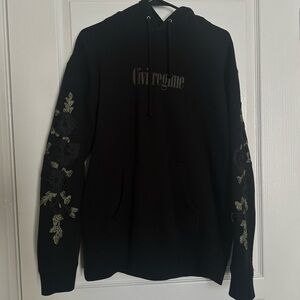 civil regime rose hoodie
